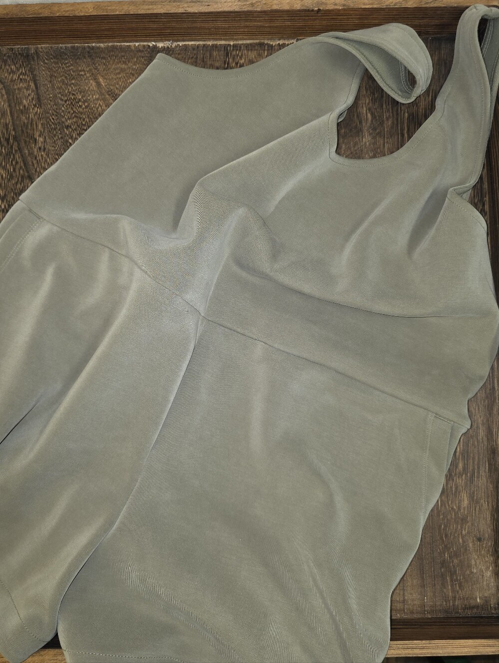 A New Day - Olive Green Romper